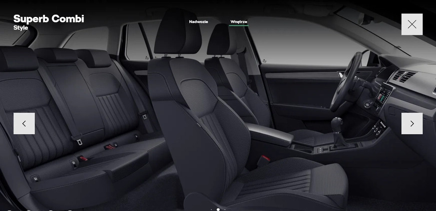 Skoda Superb cena 168150 przebieg: 5, rok produkcji 2024 z Poniatowa małe 16